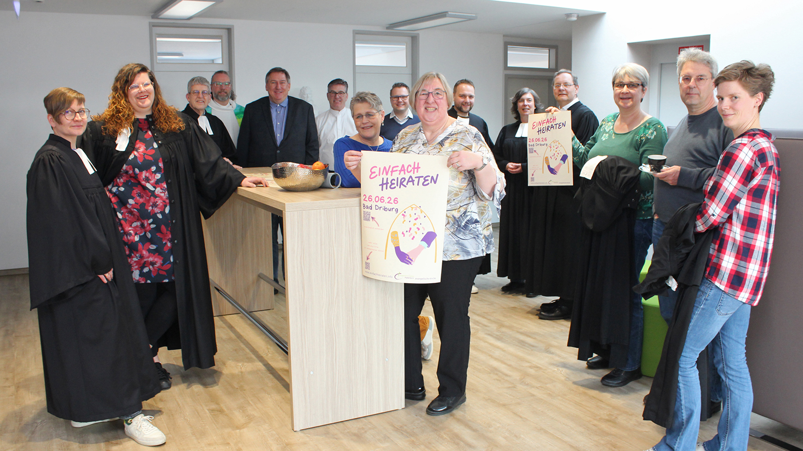 Gut vorbereitet auf spontane Trauungen -  „einfach heiraten“ am 26. Juni in Bad Driburg