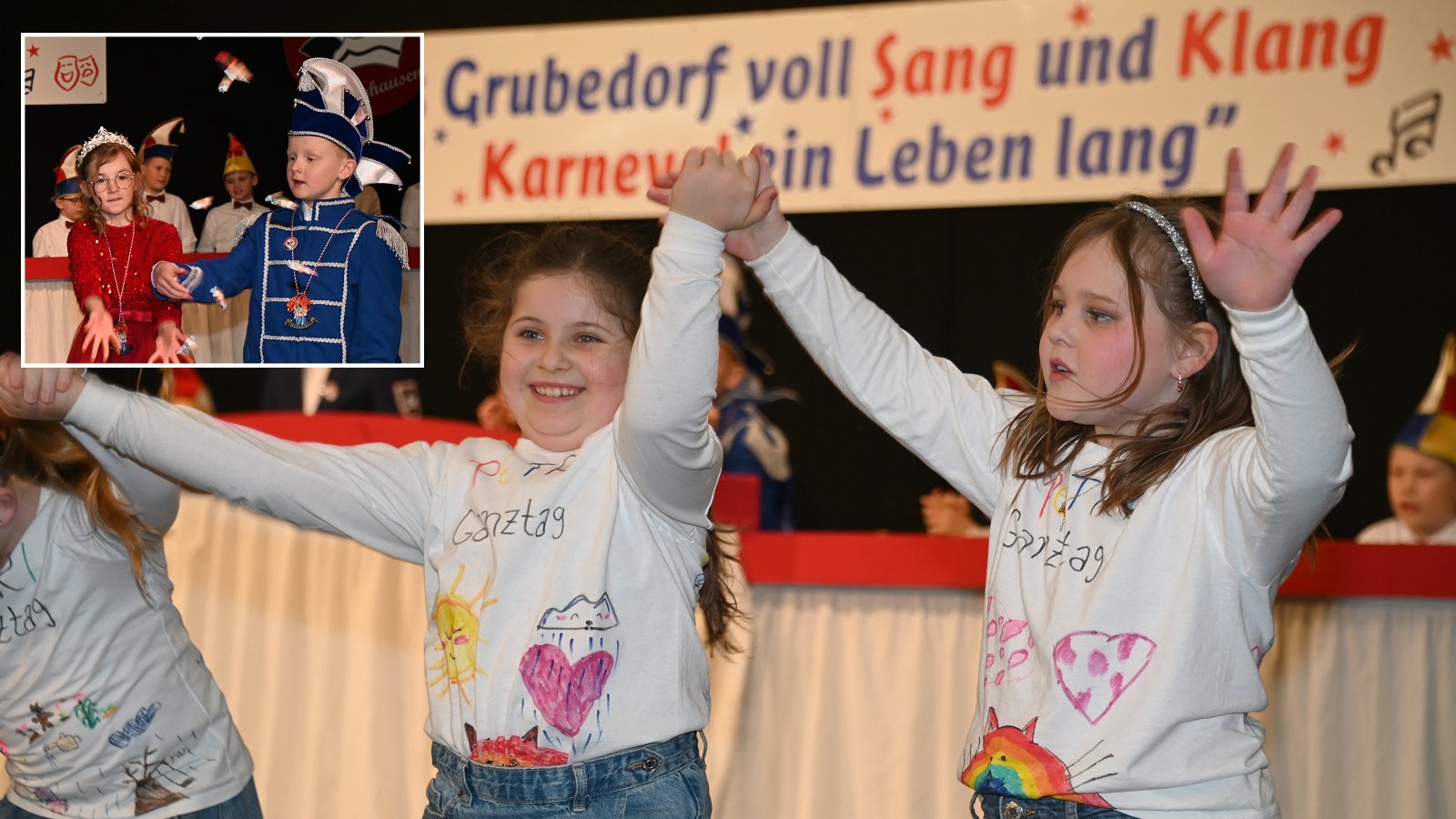 Buntes Treiben beim Kinderkarneval in Ovenhausen